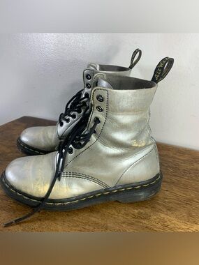 Dr Martens  lace up leather boots